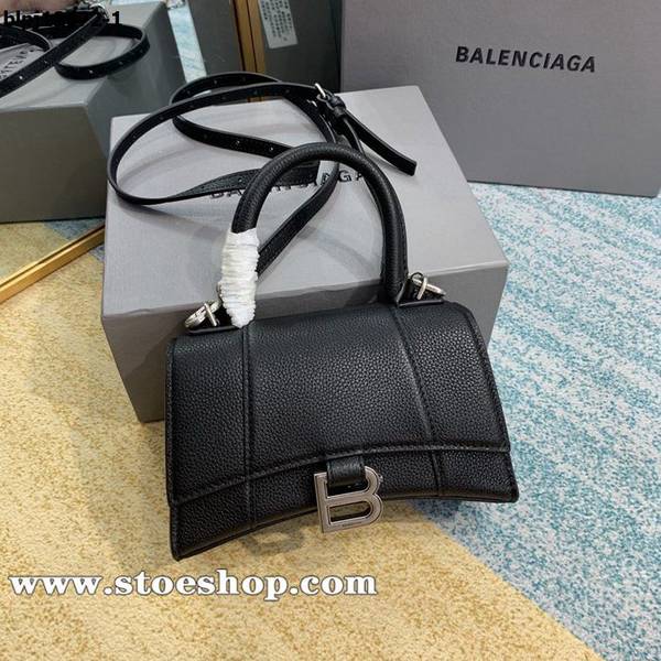奢侈品a貨balenciaga鑽石紋2020款沙漏包來Hourglass沙漏包blpj12672