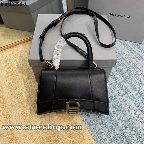 a貨balenciaga沙漏包Hourglass沙漏包牛皮blpj12756