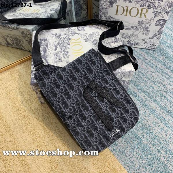高仿包DIOR男女通用Dior Oblique提花圖案馬鞍斜挎包blpj12767