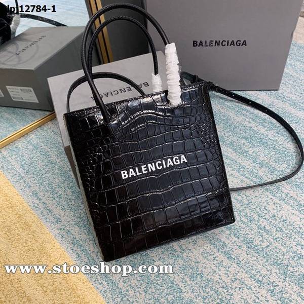 時尚a貨balenciaga托特包巴黎世家North South托特包柔滑但有紋理的皮革blpj12784