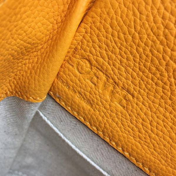 最高等級LOEWE橘黃荔枝紋mini hammock bag吊床包全牛皮blpj12875 9 最高等級LOEWE橘黃荔枝紋mini hammock bag吊床包全牛皮blpj12875