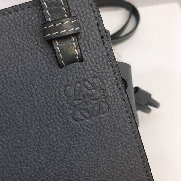 高仿名牌包LOEWE青銅色荔枝紋mini hammock bag吊床包全牛皮blpj12876 7 高仿名牌包LOEWE青銅色荔枝紋mini hammock bag吊床包全牛皮blpj12876