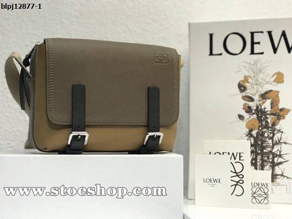 高仿包包批發LOEWE杏色拼military messenger XS小號郵差包進口荔枝紋小皮blpj12877 1 高仿包包批發LOEWE杏色拼military messenger XS小號郵差包進口荔枝紋小皮blpj12877