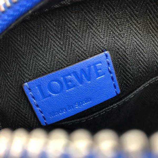 高仿包LOEWE藍色military messenger XS小號郵差包進口荔枝紋小皮blpj12879 9 高仿包LOEWE藍色military messenger XS小號郵差包進口荔枝紋小皮blpj12879