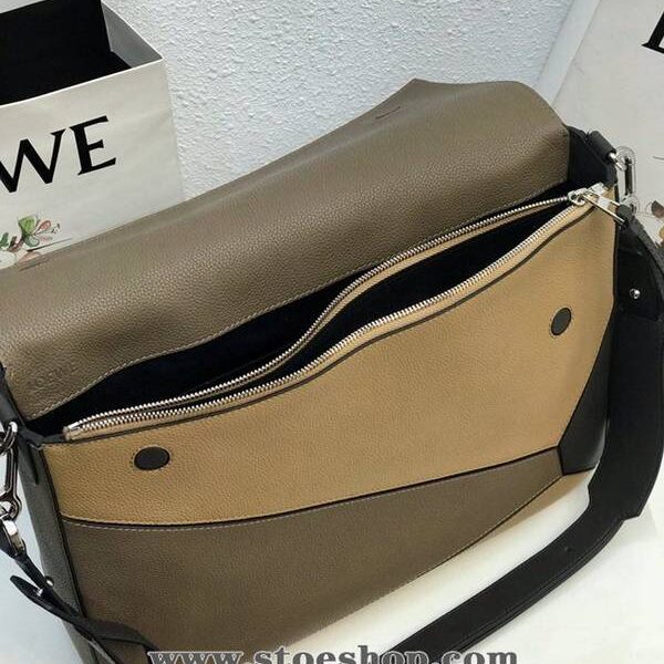 高仿包LOEWE羅意威專櫃新款Puzzle 男款系列杏拼立方體造型進口西班牙小牛皮blpj12880 13 高仿包LOEWE羅意威專櫃新款Puzzle 男款系列杏拼立方體造型進口西班牙小牛皮blpj12880