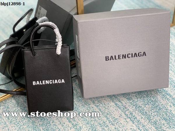 奢侈品a貨balenciaga布紋牛皮購物袋手機包blpj12898