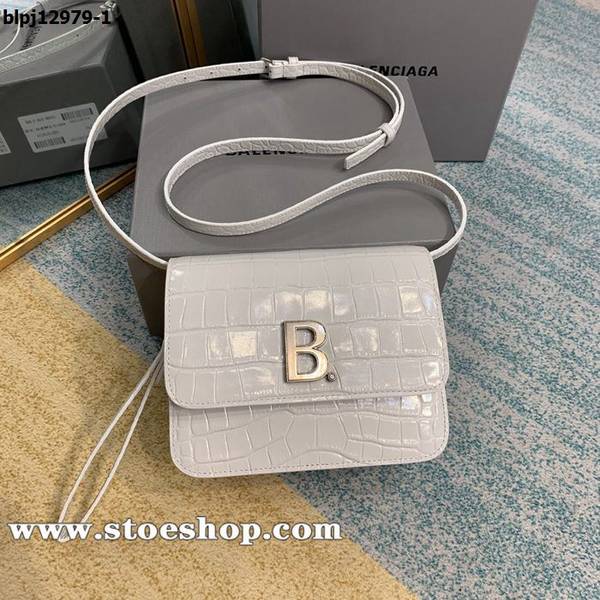 原單balenciaga鱷魚紋Balenciaga冬季2020款包袋豆腐包blpj12979