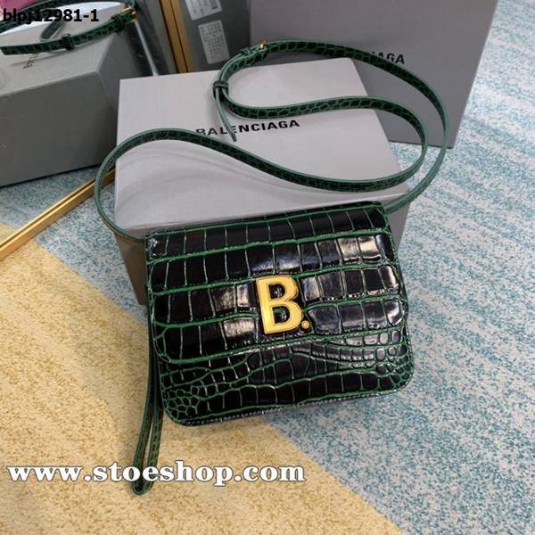 原單balenciaga鱷魚紋Balenciaga冬季2020款包袋豆腐包blpj12981