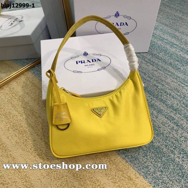 竭誠精品prada小雞黃Prada 爆款Hobo腋下包blpj12999 1 竭誠精品prada小雞黃Prada 爆款Hobo腋下包blpj12999