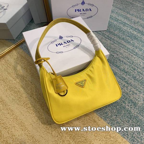 竭誠精品prada小雞黃Prada 爆款Hobo腋下包blpj12999 3 竭誠精品prada小雞黃Prada 爆款Hobo腋下包blpj12999