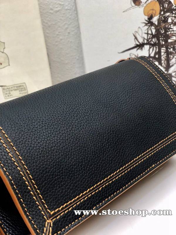 最高等級LOEWEBarcelona bag黑色柔軟珠地小牛皮搭配經典撞色小牛皮blpj13033 3 最高等級LOEWEBarcelona bag黑色柔軟珠地小牛皮搭配經典撞色小牛皮blpj13033