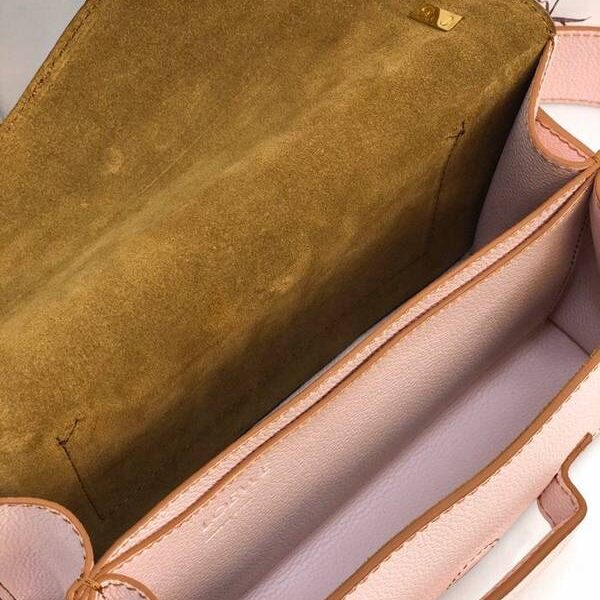 高仿包LOEWEBarcelona bag冰粉柔軟珠地小牛皮搭配經典撞色小牛皮blpj13038 14 高仿包LOEWEBarcelona bag冰粉柔軟珠地小牛皮搭配經典撞色小牛皮blpj13038