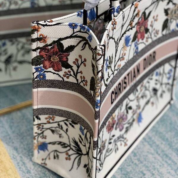 頂級1：1diorDior book tote月季花刺繡包浪漫春日blpj13042