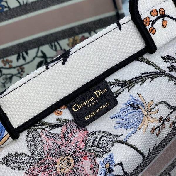 頂級1：1diorDior book tote月季花刺繡包浪漫春日blpj13042
