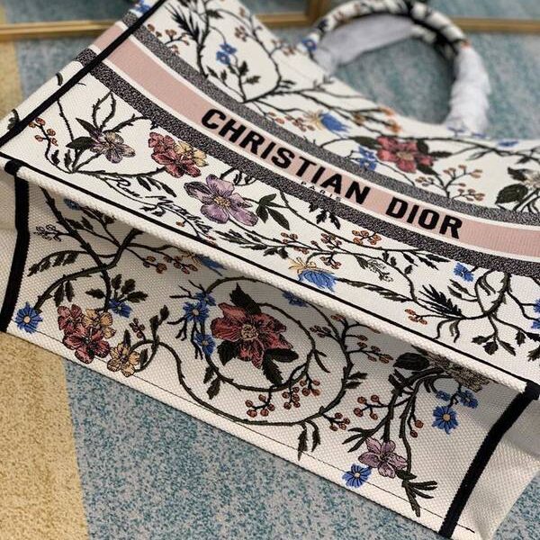 頂級1：1diorDior book tote月季花刺繡包浪漫春日blpj13042