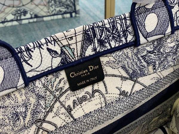 頂級原單DIOR星空款Dior Book Tote老花系列blpj13046 7 頂級原單DIOR星空款Dior Book Tote老花系列blpj13046