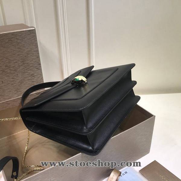 高仿a貨bvlgari寶格麗3層蛇頭包大號38629黑色進口頂級牛皮定制原單五金blpj13076 4 高仿a貨bvlgari寶格麗3層蛇頭包大號38629黑色進口頂級牛皮定制原單五金blpj13076