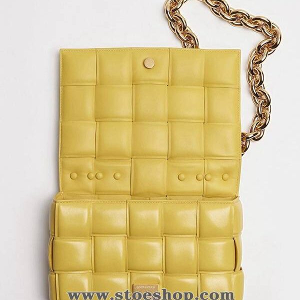奢侈品BOTTEGA VENETA鏈條方塊包玉黍黃cassette時尚感Nappa小羊皮blpj13111 4 奢侈品BOTTEGA VENETA鏈條方塊包玉黍黃cassette時尚感Nappa小羊皮blpj13111