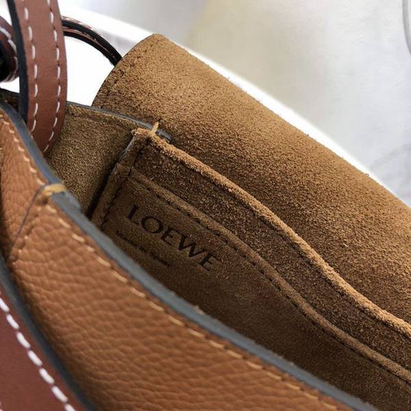 高仿原版LOEWE荔枝紋淺焦糖羅意威專櫃最新款迷你馬鞍包頂級進口小牛皮blpj13185 9 高仿原版LOEWE荔枝紋淺焦糖羅意威專櫃最新款迷你馬鞍包頂級進口小牛皮blpj13185
