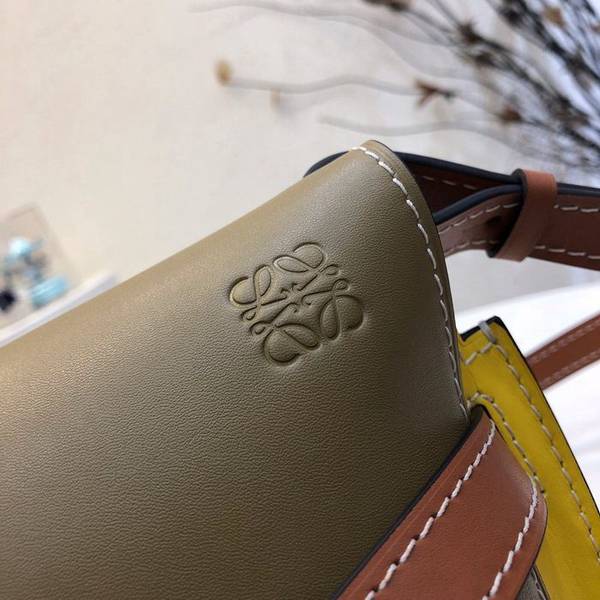 高仿精品批發LOEWE平紋皮抹茶色2019專櫃同步新款羅意威馬鞍包平紋新色Gate 手袋blpj13231 5 高仿精品批發LOEWE平紋皮抹茶色2019專櫃同步新款羅意威馬鞍包平紋新色Gate 手袋blpj13231