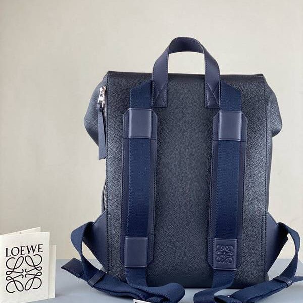 高仿包包批發LOEWE新版背包 Goya系列雙肩書包粒面小牛皮blpj13280