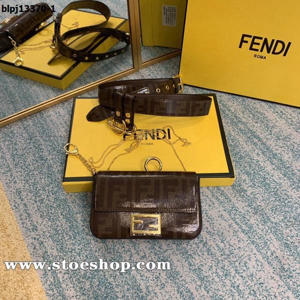 頂級高仿FENDIFENDI家小可愛nano升級版布配牛皮blpj13370