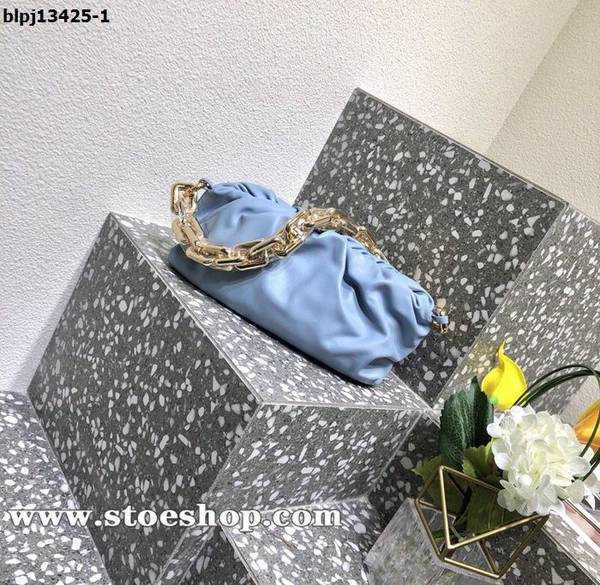 A貨1：1BOTTEGA VENETABottega Veneta Chain Pouch金屬鏈條雲朵手拿單肩blpj13425