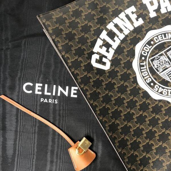 原單1:1celine黃褐色塗層帆布小牛皮手提斜跨肩背blpj13472 10 原單1:1celine黃褐色塗層帆布小牛皮手提斜跨肩背blpj13472