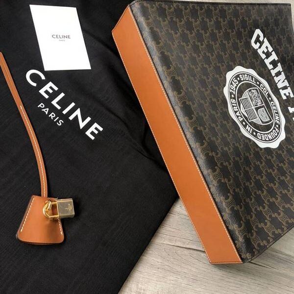 原單1:1celine黃褐色塗層帆布小牛皮手提斜跨肩背blpj13472 11 原單1:1celine黃褐色塗層帆布小牛皮手提斜跨肩背blpj13472