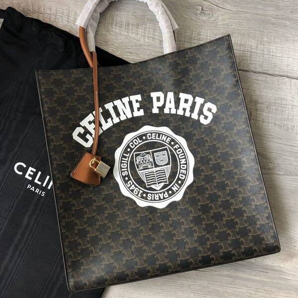 原單1:1celine黃褐色塗層帆布小牛皮手提斜跨肩背blpj13472 15 原單1:1celine黃褐色塗層帆布小牛皮手提斜跨肩背blpj13472