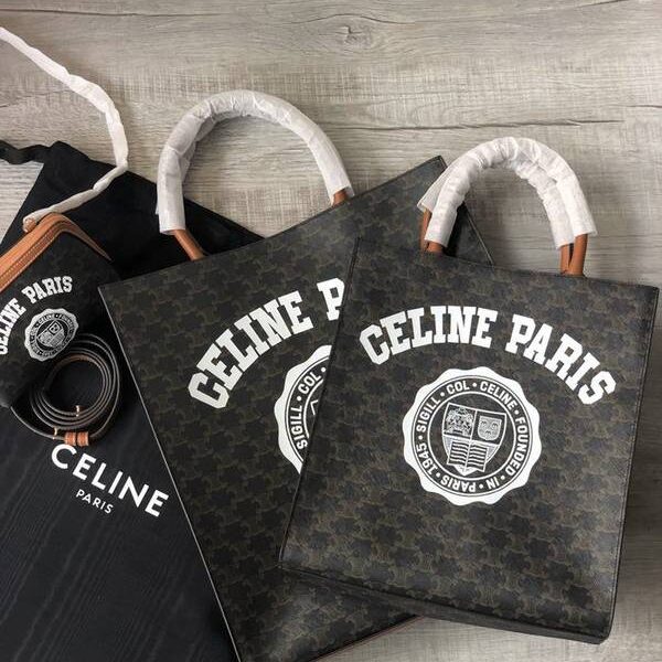 原單1:1celine黃褐色塗層帆布小牛皮手提斜跨肩背blpj13472 17 原單1:1celine黃褐色塗層帆布小牛皮手提斜跨肩背blpj13472
