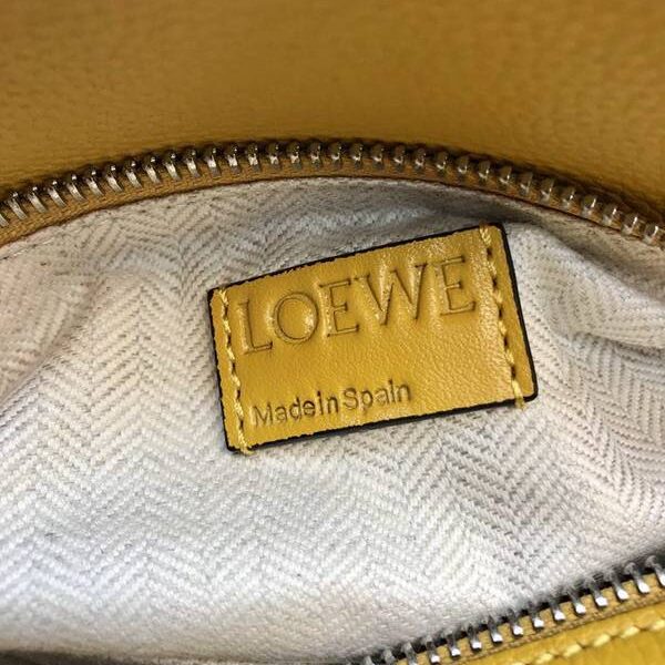 奢侈品1：1LOEWE荔枝黃Puzzle 羅意威進口西班牙小牛皮blpj13512