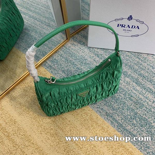 奢侈品高仿pradanylon 皺褶Hobo手拎/腋下包blpj13632 3 奢侈品高仿pradanylon 皺褶Hobo手拎/腋下包blpj13632