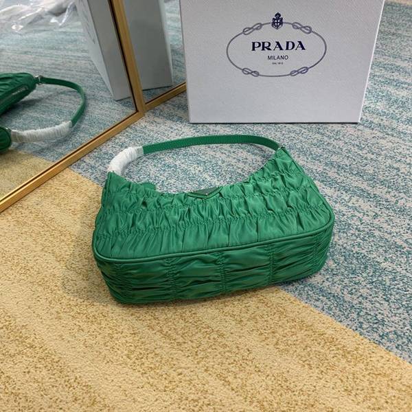 奢侈品高仿pradanylon 皺褶Hobo手拎/腋下包blpj13632 9 奢侈品高仿pradanylon 皺褶Hobo手拎/腋下包blpj13632