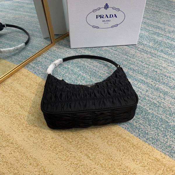 經典款A貨pradanylon 皺褶Hobo手拎/腋下包blpj13633 9 經典款A貨pradanylon 皺褶Hobo手拎/腋下包blpj13633