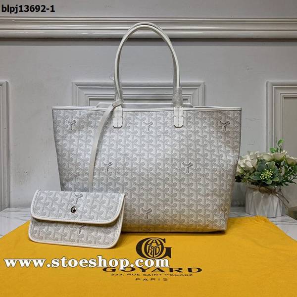 高仿網台灣goyardGOYARD 戈雅 新款雙層子母購物袋全面對花手工縫線blpj13692