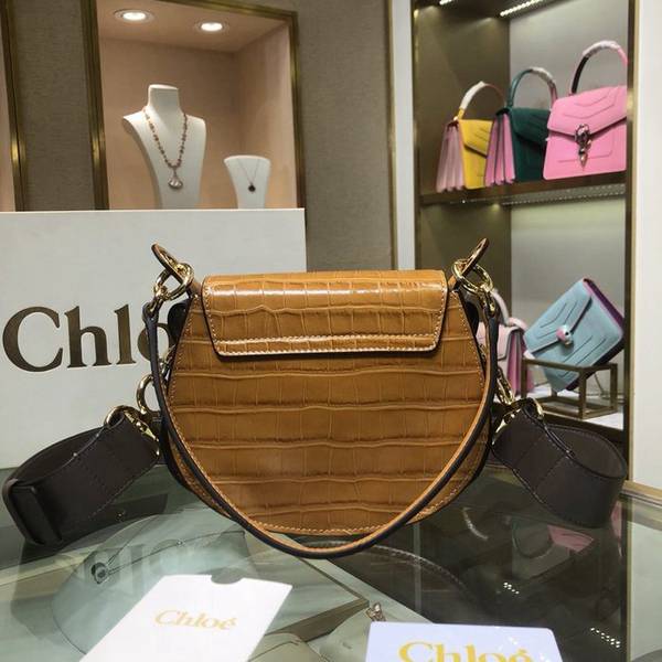 奢侈品高仿chloeChloe本季新品“Tess”單肩包馬術風格採用鱷魚紋皮革、蜥蜴紋皮革和光滑皮革精製而成blpj13745 7 奢侈品高仿chloeChloe本季新品“Tess”單肩包馬術風格採用鱷魚紋皮革、蜥蜴紋皮革和光滑皮革精製而成blpj13745
