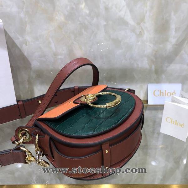 高仿A貨chloeChloe本季新品“Tess”單肩包馬術風格採用鱷魚紋皮革、蜥蜴紋皮革和光滑皮革精製而成blpj13748 4 高仿A貨chloeChloe本季新品“Tess”單肩包馬術風格採用鱷魚紋皮革、蜥蜴紋皮革和光滑皮革精製而成blpj13748