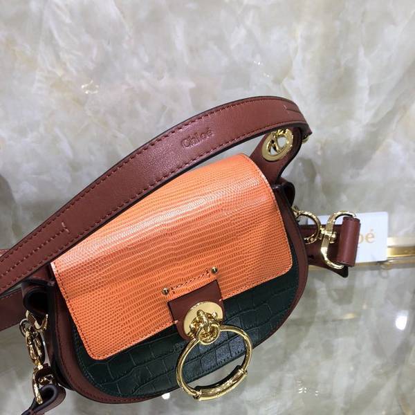 高仿A貨chloeChloe本季新品“Tess”單肩包馬術風格採用鱷魚紋皮革、蜥蜴紋皮革和光滑皮革精製而成blpj13748 5 高仿A貨chloeChloe本季新品“Tess”單肩包馬術風格採用鱷魚紋皮革、蜥蜴紋皮革和光滑皮革精製而成blpj13748