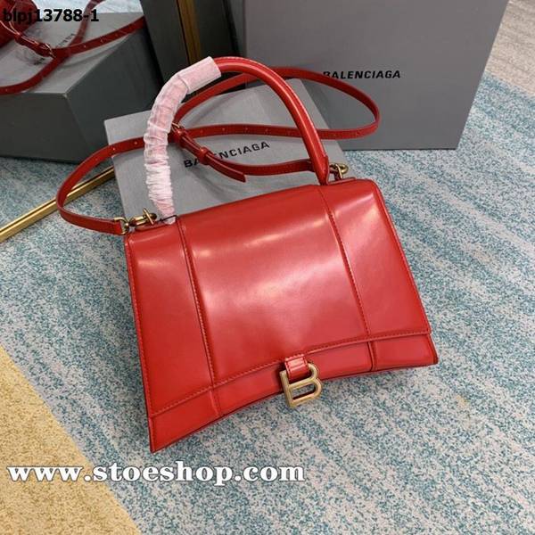頂級1：1balenciaga平紋沙漏包Hourglass鱷魚紋沙漏包牛皮質感blpj13788
