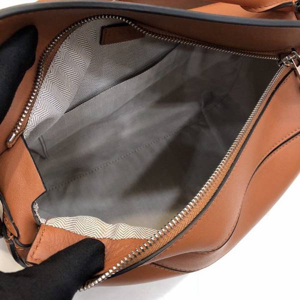 頂級原單LOEWE土黃Puzzle 羅意威進口西班牙小牛皮blpj13823 9 頂級原單LOEWE土黃Puzzle 羅意威進口西班牙小牛皮blpj13823