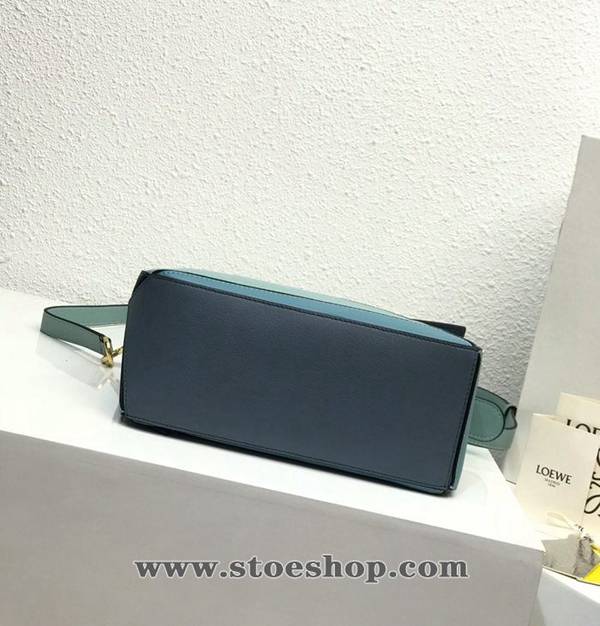 時尚a貨LOEWE湖水蘭拼Puzzle 羅意威進口西班牙小牛皮blpj13846 4 時尚a貨LOEWE湖水蘭拼Puzzle 羅意威進口西班牙小牛皮blpj13846
