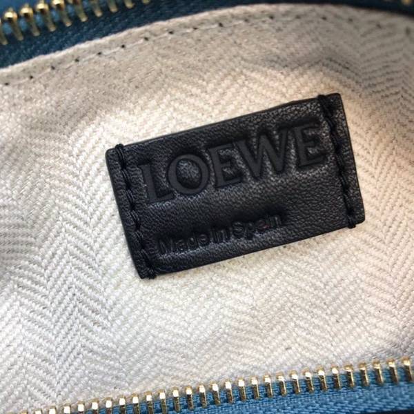 奢侈品1:1LOEWE淺藍拼色Puzzle 羅意威進口西班牙小牛皮blpj13851 9 奢侈品1:1LOEWE淺藍拼色Puzzle 羅意威進口西班牙小牛皮blpj13851