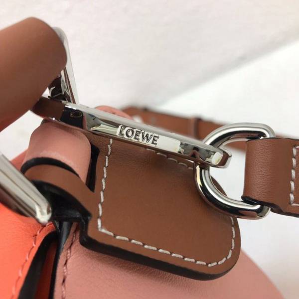 高仿精品LOEWE橙粉拼色Puzzle 羅意威進口西班牙小牛皮blpj13853 7 高仿精品LOEWE橙粉拼色Puzzle 羅意威進口西班牙小牛皮blpj13853