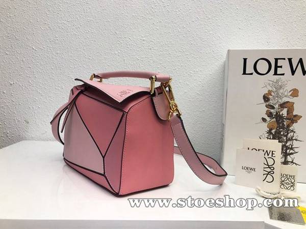 原單A貨LOEWE粉拼Puzzle 羅意威進口西班牙小牛皮blpj13854 3 原單A貨LOEWE粉拼Puzzle 羅意威進口西班牙小牛皮blpj13854