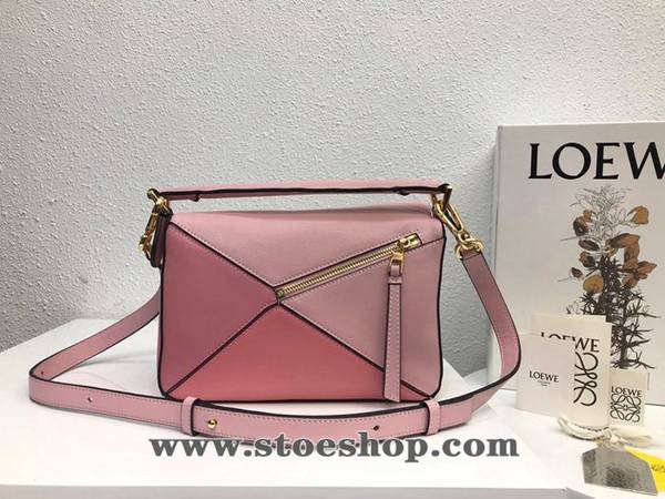 原單A貨LOEWE粉拼Puzzle 羅意威進口西班牙小牛皮blpj13854 4 原單A貨LOEWE粉拼Puzzle 羅意威進口西班牙小牛皮blpj13854