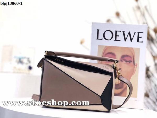 高仿LOEWE杏色拼色Puzzle 羅意威進口西班牙小牛皮blpj13860 1 高仿LOEWE杏色拼色Puzzle 羅意威進口西班牙小牛皮blpj13860