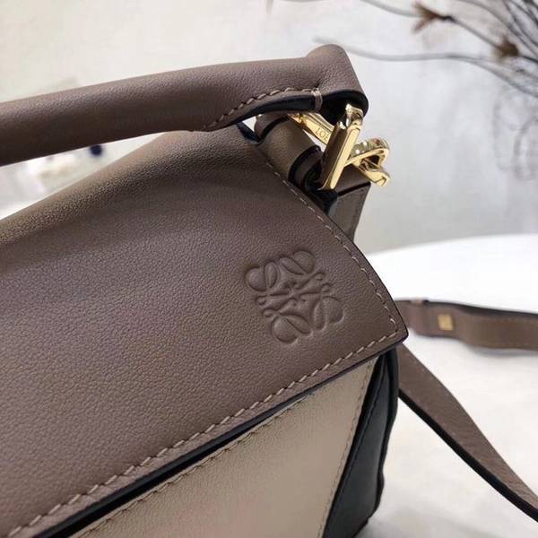 高仿LOEWE杏色拼色Puzzle 羅意威進口西班牙小牛皮blpj13860 5 高仿LOEWE杏色拼色Puzzle 羅意威進口西班牙小牛皮blpj13860