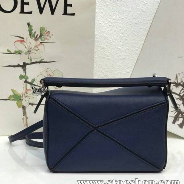 高仿名牌包LOEWE深蘭羅意威全新推出puzzle mini 進口小牛皮 德國進口莎菲線blpj13879