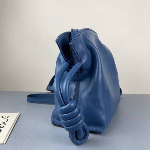 奢侈品LOEWEMini福袋一級進口綿羊皮藍色羊皮blpj13902